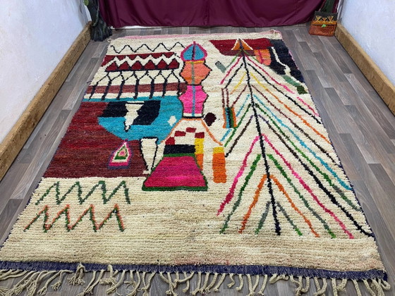 Großer Berber-Wollteppich 3x2 m – Teppiche & Läufer, Wool (photo 2 of 10)