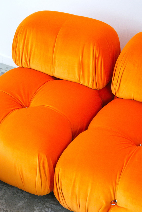 Image 1 of Divano modulare arancione - Camaleonda di Mario Bellini