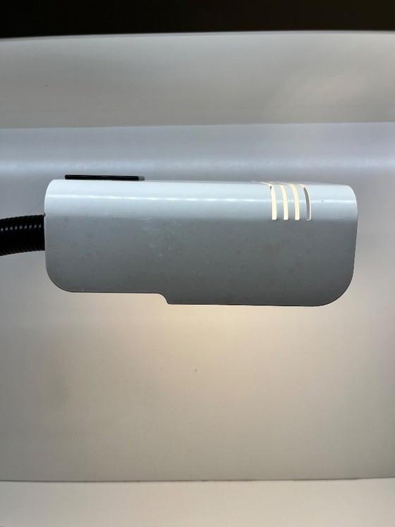 Image 1 of Sankey Gino Sarfatti Table Lamp for Targetti, Cream Brass, Black Plastic