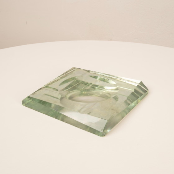 Pietro Chiesa Cendrier en cristal pour Fontana Arte, Italie 1940 – Accessoires de table, Crystal (photo 10 of 24)