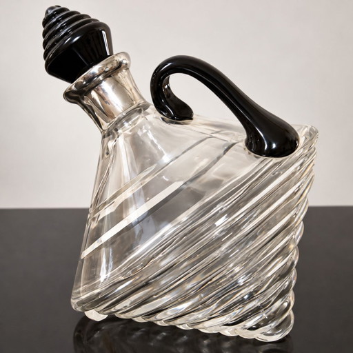 Danish Art Deco decanter Kastrup Holmegaard