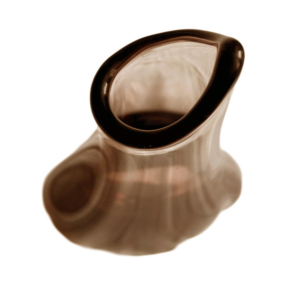 Image 1 of Glass Vase, Designed by M. Klinger, Železny Brod Sklo, Czechoslovakia, 1960s