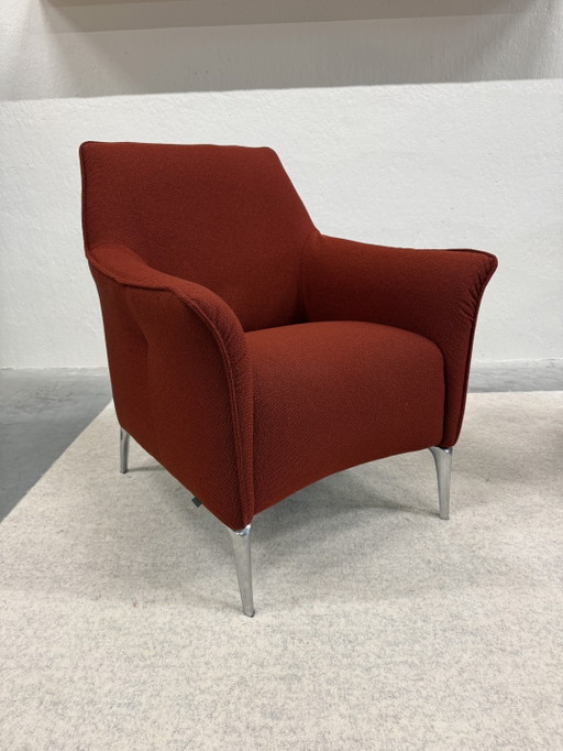 (1) Leolux Mayuro Poltrona Tessuto Rosso – fauteuils, Other