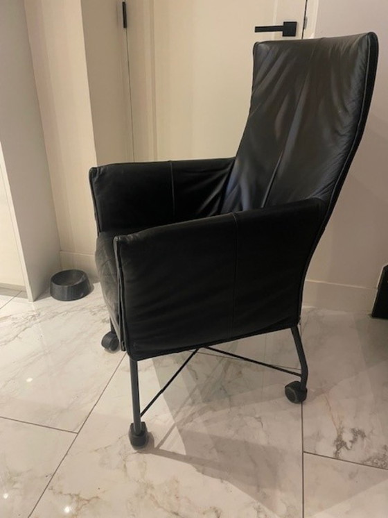 Image 1 of Sedia da tavolo da pranzo Montis Chaplin con ruote