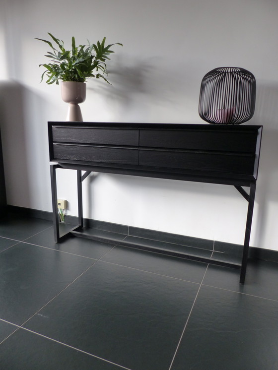 Image 1 of Scandinavian Design Sideboard / Console Table Black