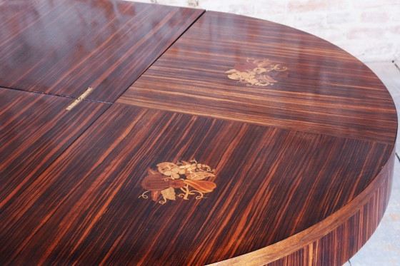 Restored Art Deco Extendable Table, by P. Follot, Ecole Boulle, France, 1920s – Paul Follot, Dining tables (photo 13 of 24)
