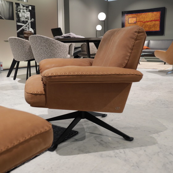 Image 1 of de Sede DS-31 3-seater sofa with armchair and footstool