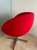 Stokke Varier Stuhl – „Planet“ – Stoffbezug – Tomatenrot