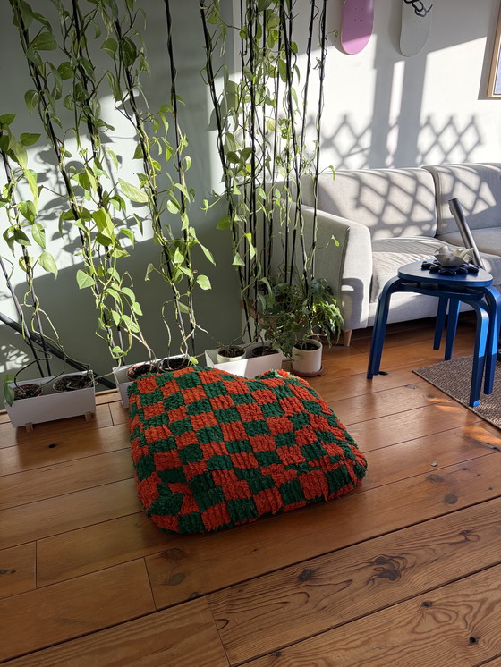 Image 1 of Vintage pouf berber 