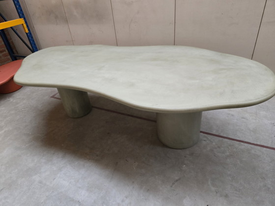 Image 1 of Table Mortex Laini By Muundo Olive