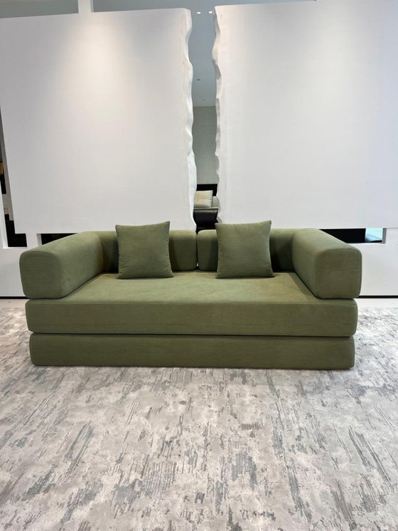 Image 1 of Modulaire bank in teddybeerstijl