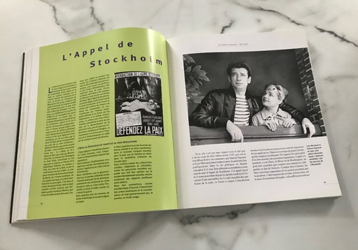 Libro sobre el arte cinematográfico francés de Simone Signoret e Yves Montand