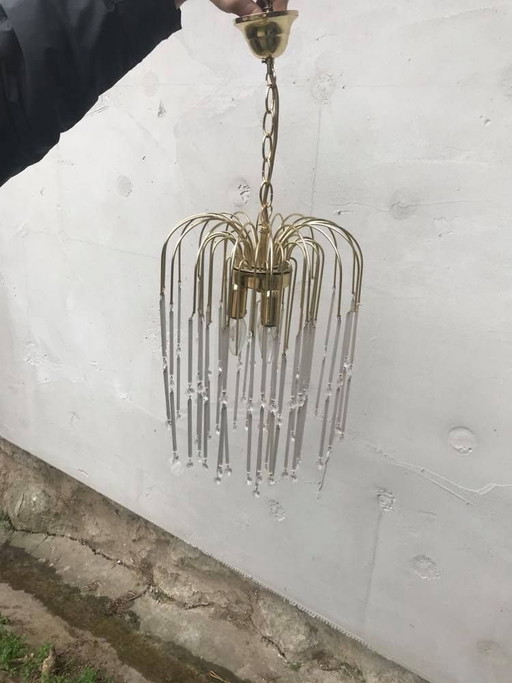 Vintage Chandelier by Paolo Venini for Eurolux