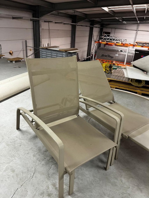 Set of 2 lounge chairs