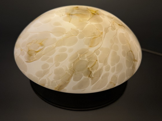 Image 1 of Marbled ceiling lamp with a warm appearance
