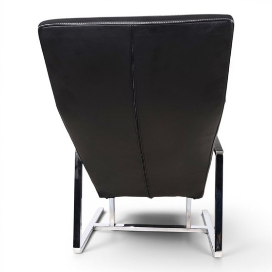 Image 1 of Team by Wellis MaRe Leder-Loungesessel und Chaiselongue von Christophe Marchand, 2002