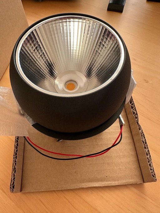 Marbul Recessed LED recessed ceiling spotlight NEW matte black aluminum reflector