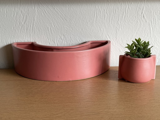 Ensemble de 2 pots de fleurs