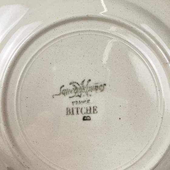 Image 1 of 6 Sarreguemines "Bitche" dessert plates, late 19th - early 20th century