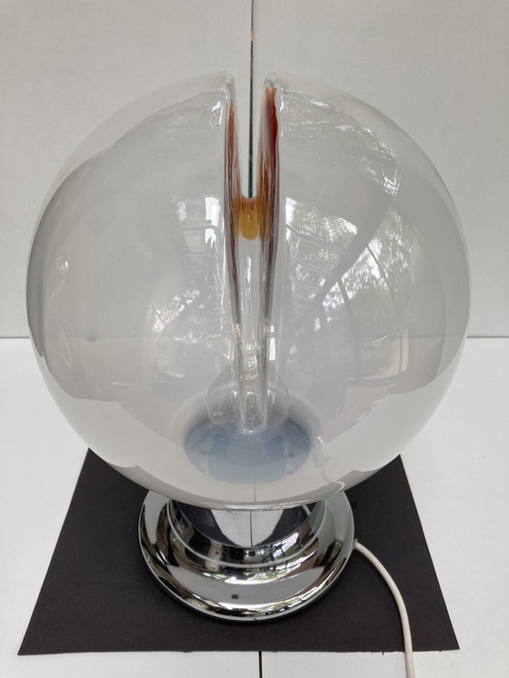 Image 1 of Lampe italienne CARLO NASSON OU TONI ZUCCHERI MURANO vintage 70’S