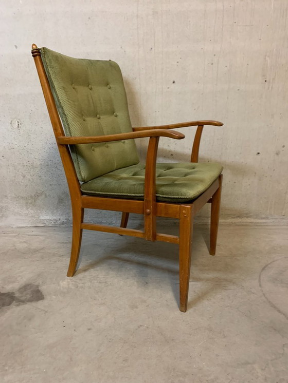 Image 1 of Carl Malmsten Voor Fritz Hansen - Ulfasa / Herrgarden Stoel