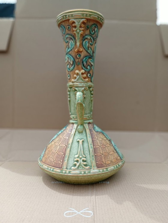 Image 1 of Exclusive Vintage Deruta Majolica Vase – Pimpinelli & Gialletti