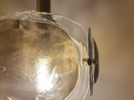 Image 1 of Kaiser Leuchten Murano Mazzega Lustre En Verre Années 1970