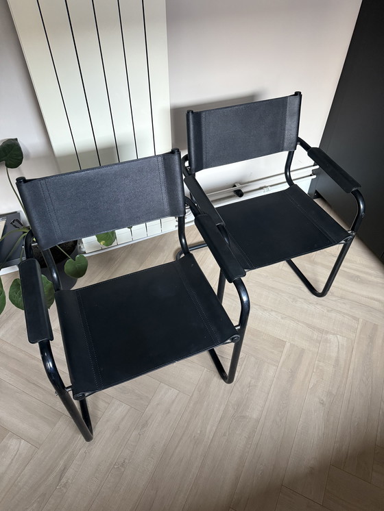 Image 1 of Buisframe eetkamerstoelen