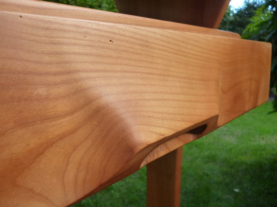 Unikat Massivholz-Stehpult / Design-Sekretär – Handgefertigtes Meisterstück mit Schwalbenschwanz-Zinken (photo 6 of 10)