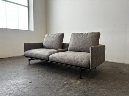Sofá de diseño Rolf Benz LIV, tela, nuevo
