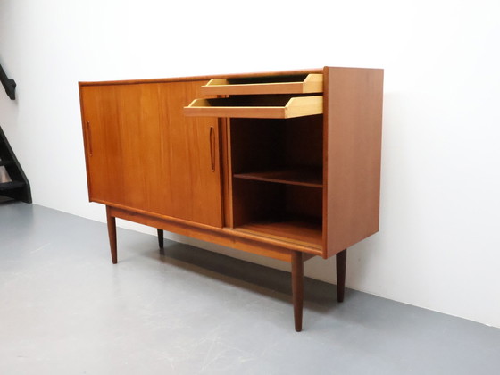 Image 1 of Meuble mural danois en teck 1960