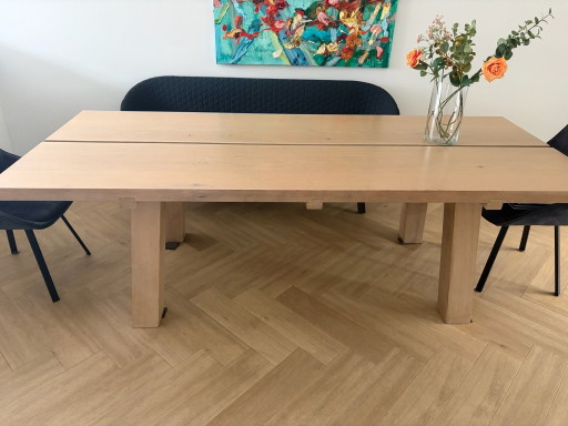 Van Rossem Dining table 240 cm solid oak