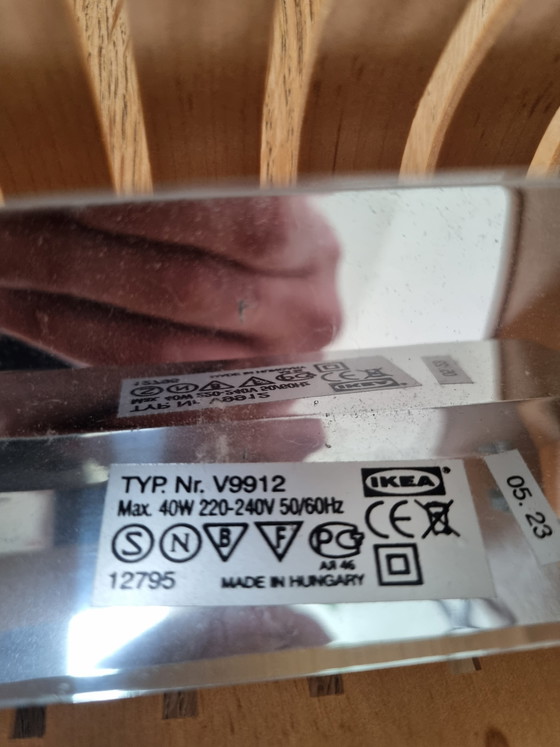 Image 1 of Ikea Strimma wandlamp V9912 jaren 90