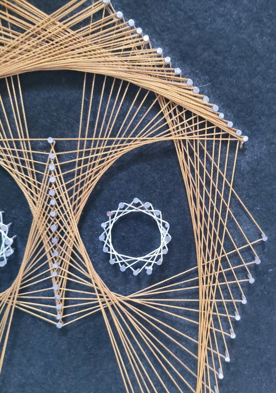 Image 1 of pittura chouette fils anno 70