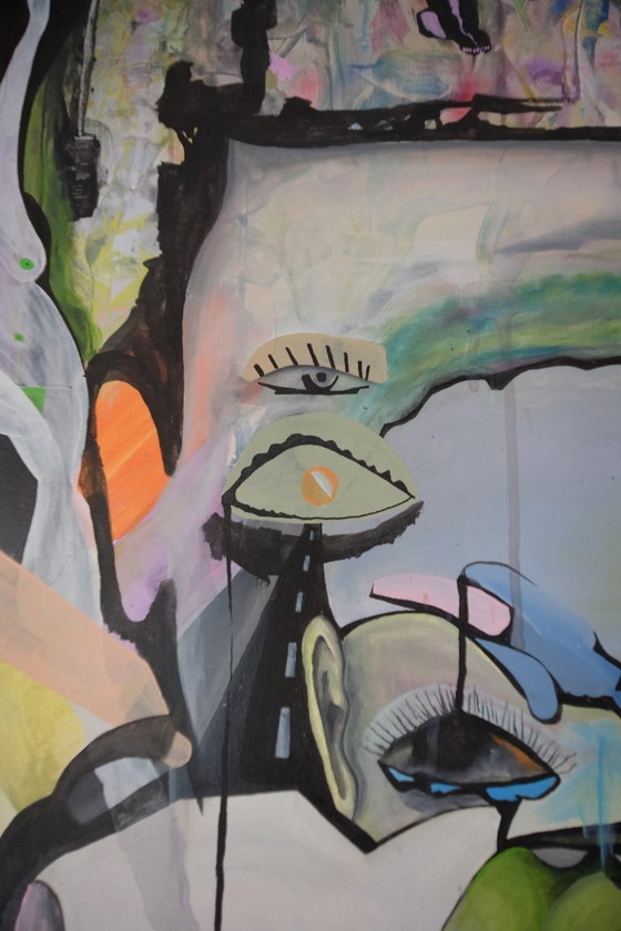 Image 1 of Untitled, 2014 – Large-Scale Mixed Media Work