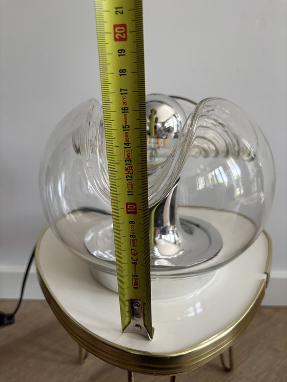 Image 1 of Lámpara de mesa Wave Futura de Peill & Putzler, década de 1970.