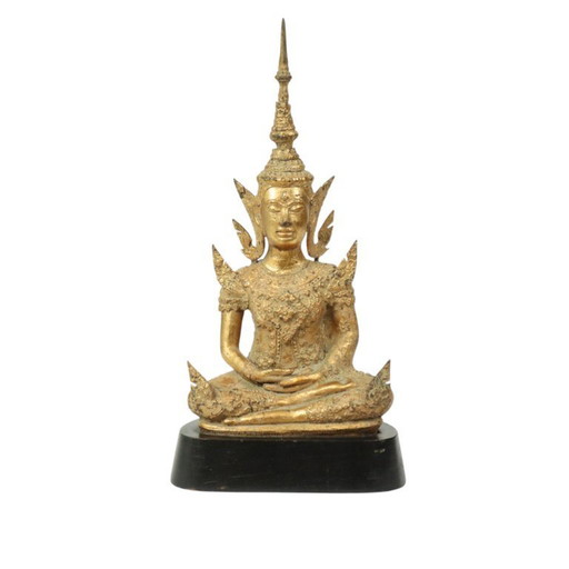 Gilded Bronze Buddha