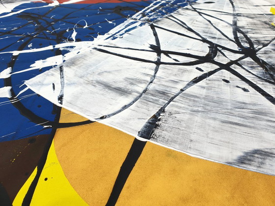 Jürgen Angeler - Rode Bloem - XXL – Schilderijen & Tekeningen, Canvas (photo 3 of 20)