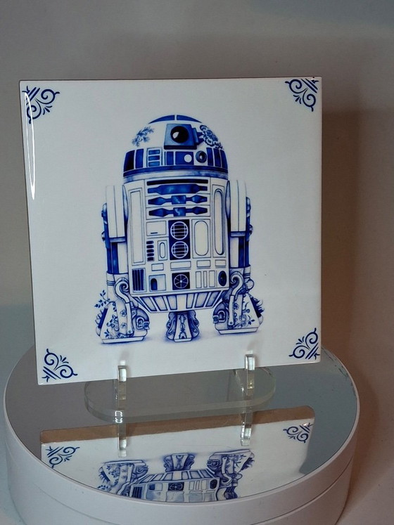 Image 1 of Decoratieve tegels 11x11 cm. 13 stuks. Star Wars.