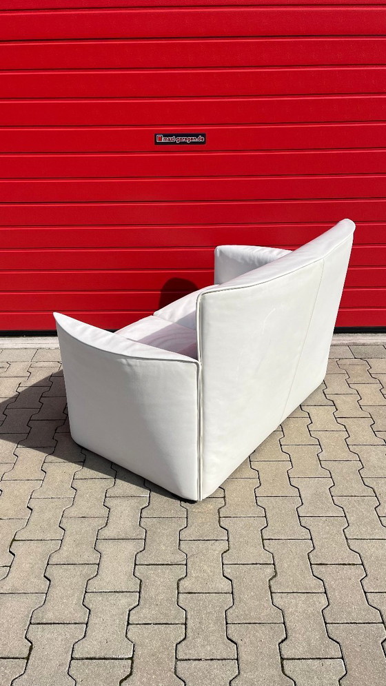 Image 1 of De Sede Design Sofa Type WK 611-02 Leather white - small