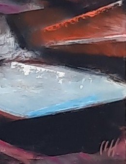 Image 1 of Ölgemälde auf Leinen 30x30x2,5cm