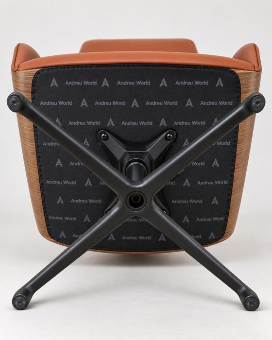 Atemberaubender Andreu World Flex Executive SO1846 Sessel, entworfen von Piergiorgio Cazzaniga – Leather (photo 5 of 7)