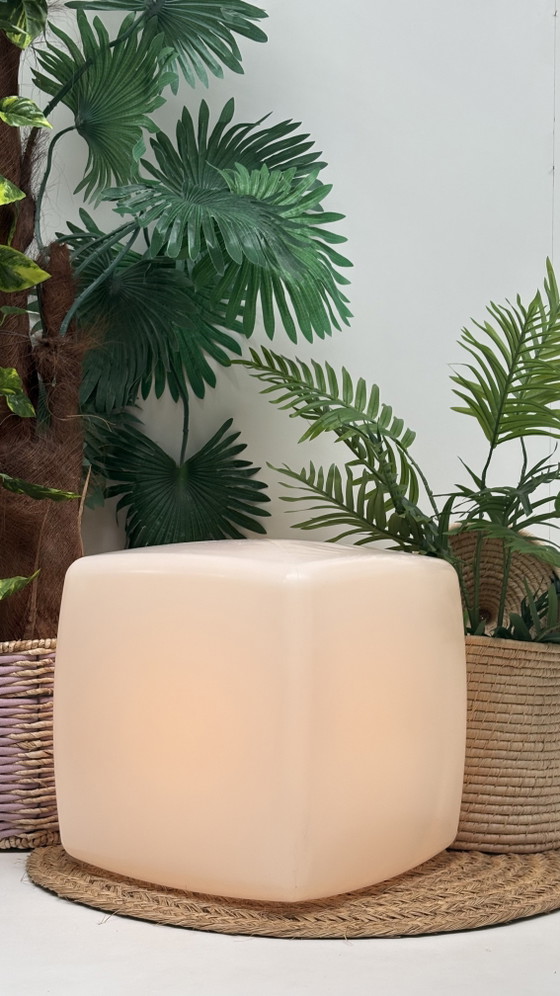 Image 1 of Ilu design kubus cube grote vierkante vloerlamp tuin/ balkon