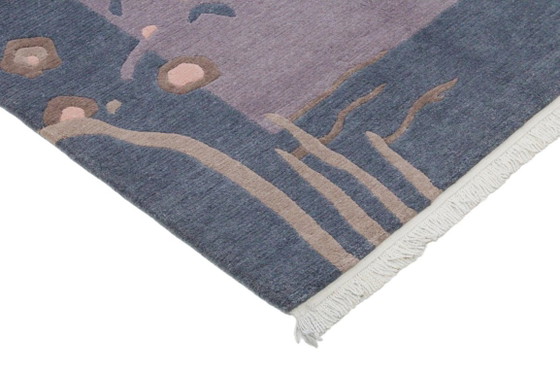 Original Modern Designer Highland Wool Rug Nepal 306 x 201 cm, Rugs & carpets, Grey (photo 4 of 9)