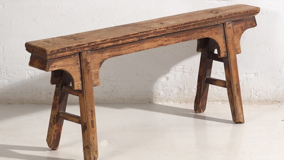 Antique wabi sabi style bench (c.1870) #9 – Benches (photo 3 of 40)