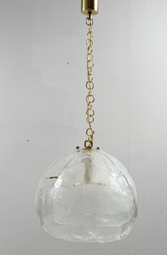 Image 1 of Lampada da soffitto/sospensione di Kaiser Leuchten, vetro di Murano, Germania, anni '60