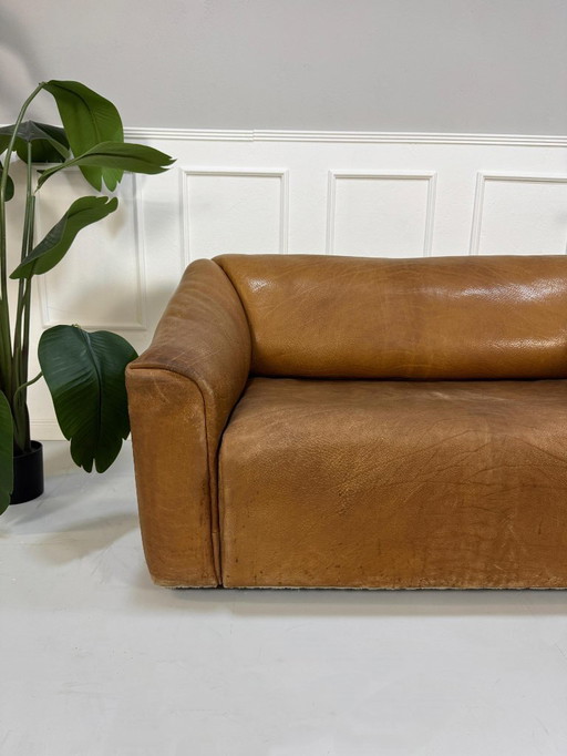 De Sede DS 47 Canapé en cuir DeSede Marron Suisse Canapé 2 places