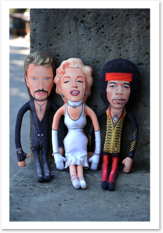 Image 1 of Johnny Hallyday cadeau | Franse Elvis rockdecoratie | Verzamelpop van een muzieklegende | Franse rockkunst