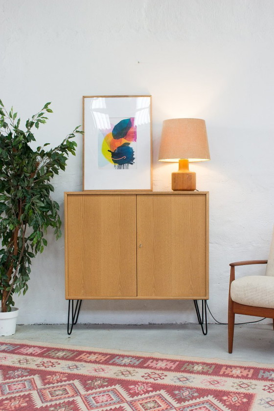 Image 1 of Vintage WK Möbel chest of drawers sideboard oak