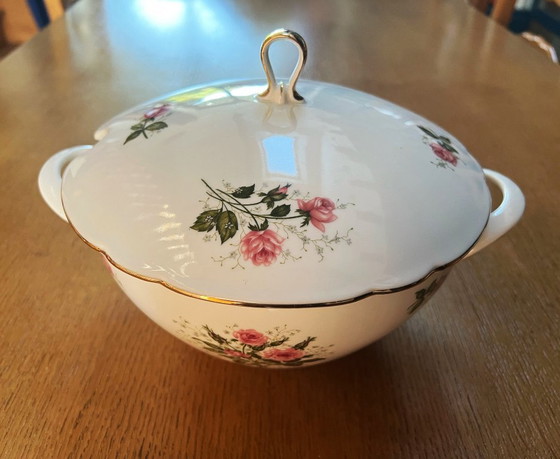 Image 1 of Sopera de porcelana bávara - Seltmann Weiden - Diseño "Inka" - En perfecto estado